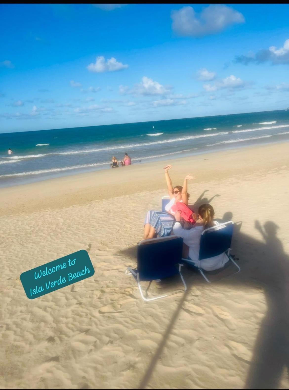 Isla Verde Frente A La Playa Y Piscina, Centrico Y Accesible 圣胡安 外观 照片